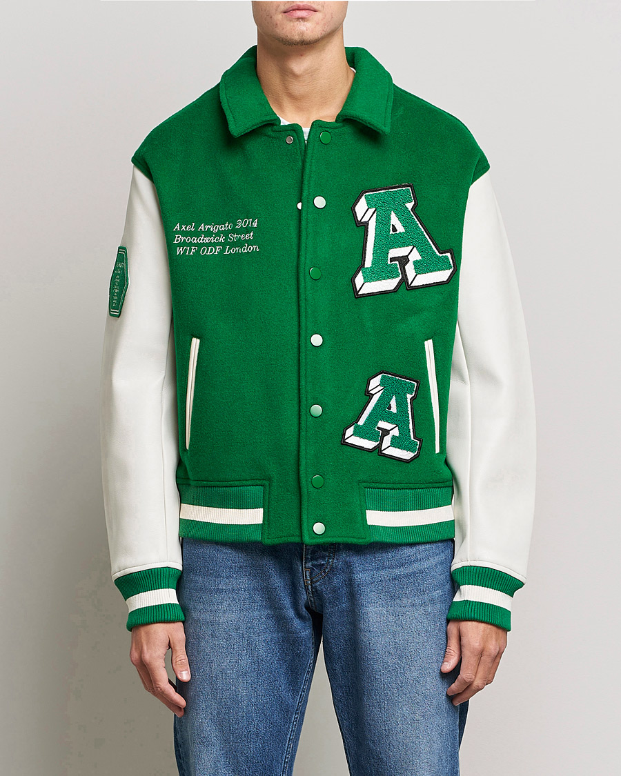 Herren | Jacken | Axel Arigato | Illusion Varsity Jacket Green