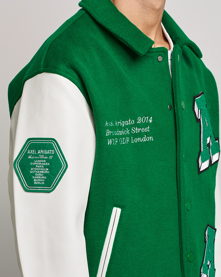 Herren | Jacken | Axel Arigato | Illusion Varsity Jacket Green