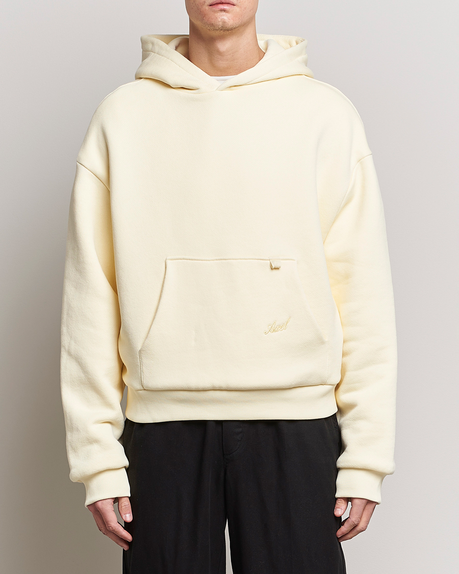 Herren | Pullover | Axel Arigato | Title Hoodie Pale Yellow