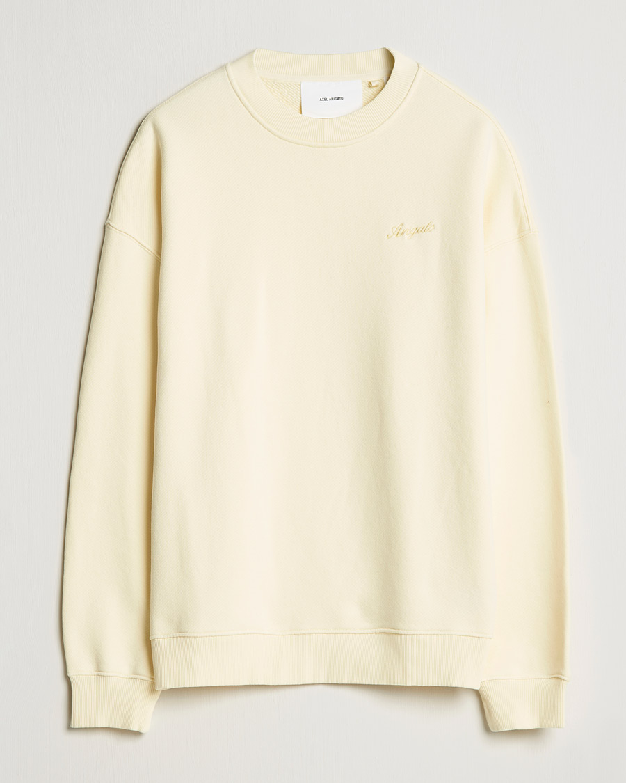 Herren | Pullover | Axel Arigato | Primary Sweatshirt Pale Yellow