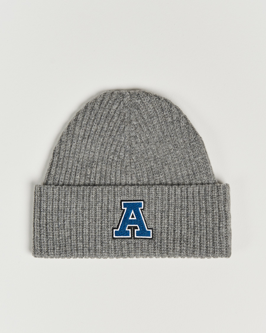 Herren | Axel Arigato Varsity Beanie Grey | Axel Arigato | Varsity Beanie Grey