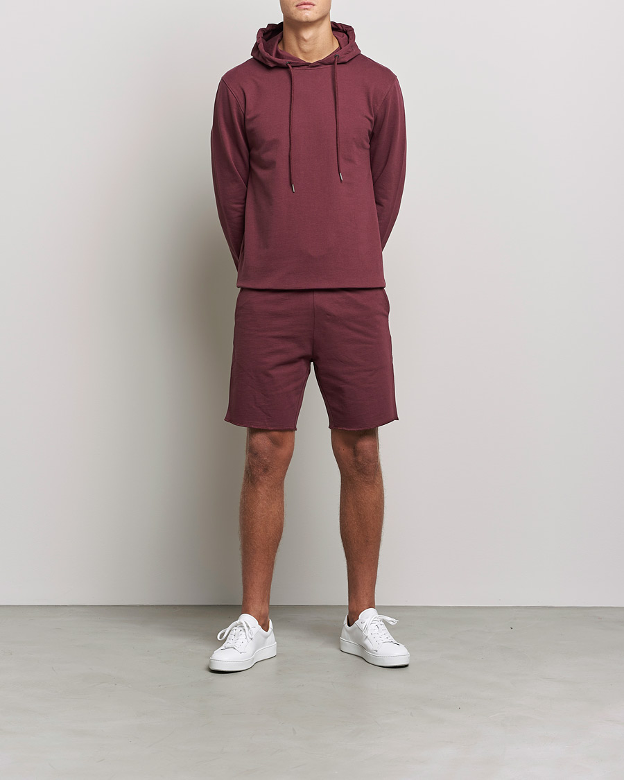 Herren | Shorts | Bread & Boxers | Loungewear Shorts Burgundy