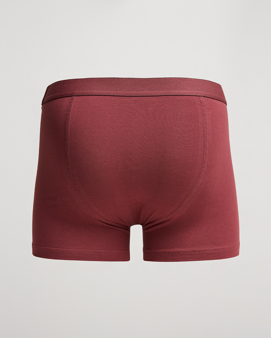 Herren | Unterwäsche | Bread & Boxers | 3-Pack Boxer Brief Burgundy
