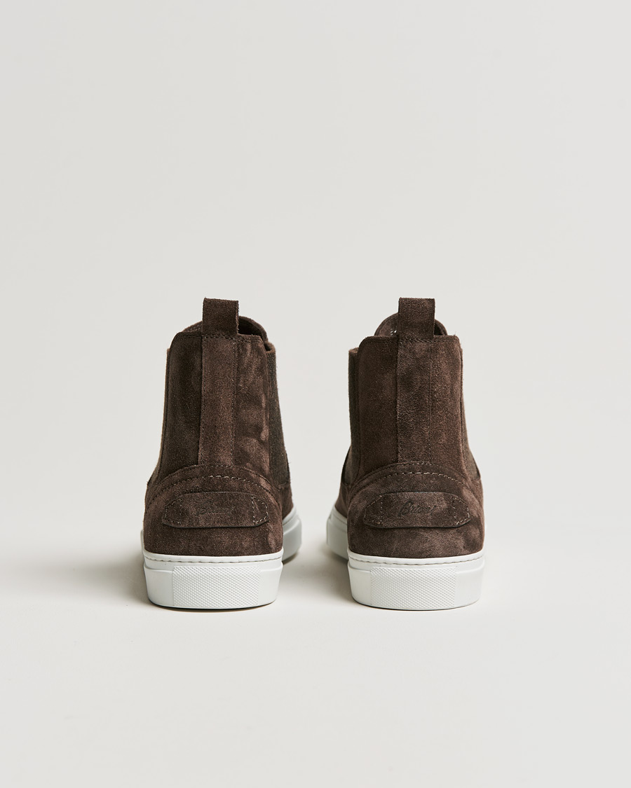 Herren | Brioni Classic Sneakers Dark Brown Suede | Brioni | Classic Sneakers Dark Brown Suede