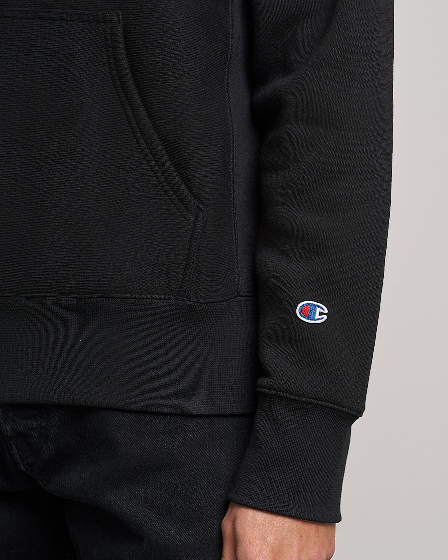 Herren | Pullover | Champion | Reverse Weave Soft Fleece Hood Black
