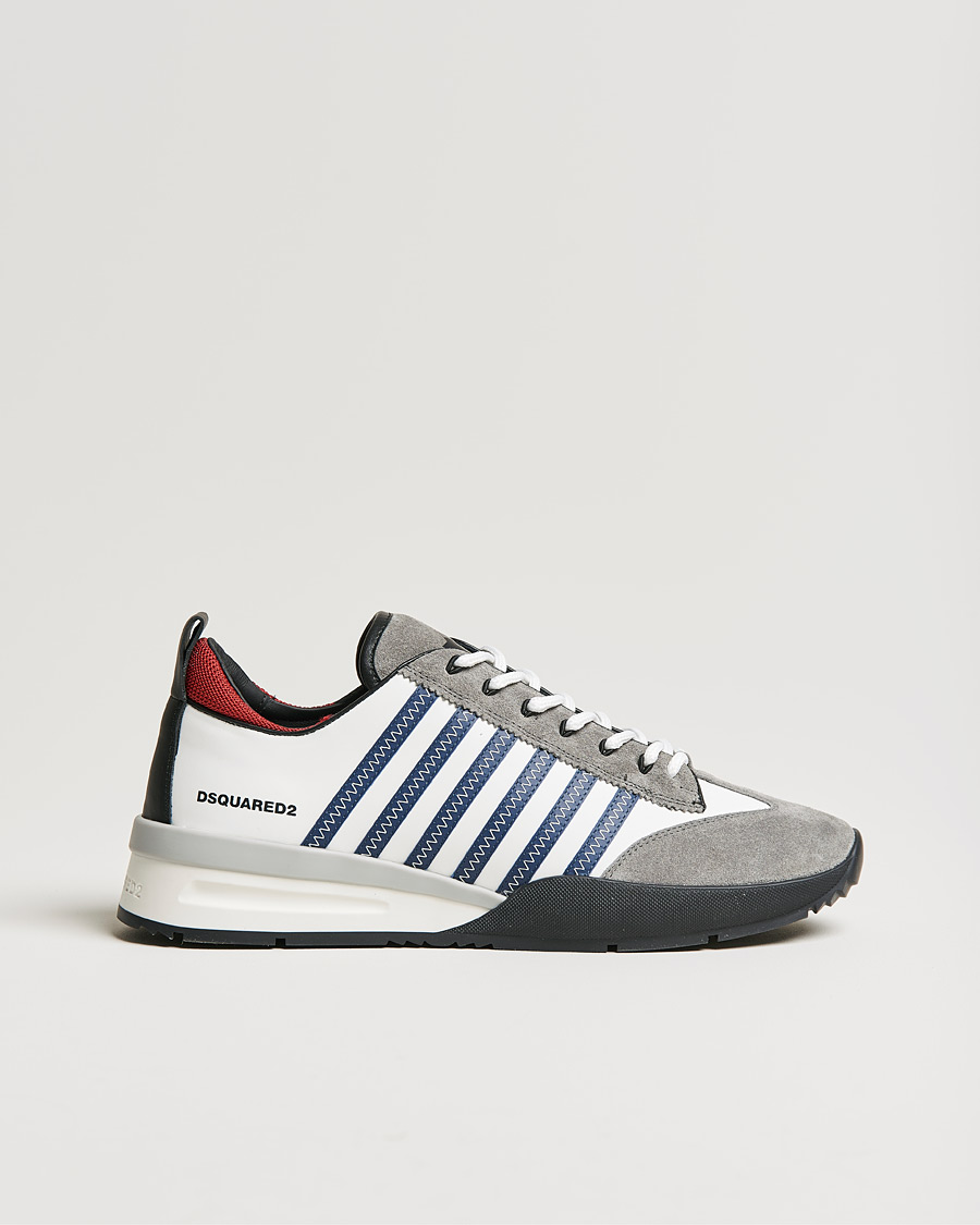 Herren | Dsquared2 Legend Sneakers White/Blue | Dsquared2 | Legend Sneakers White/Blue