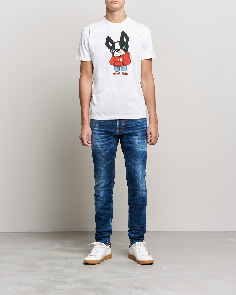 Herren | T-Shirts | Dsquared2 | Icon Ciro Tee White