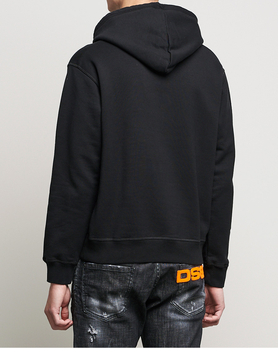 Herren | Pullover | Dsquared2 | Icon small Logo Hoodie Black