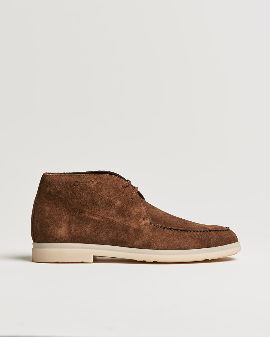 Herren | Church's Cashmere Lined Chukka Boots Brown | Church's | Cashmere Lined Chukka Boots Brown