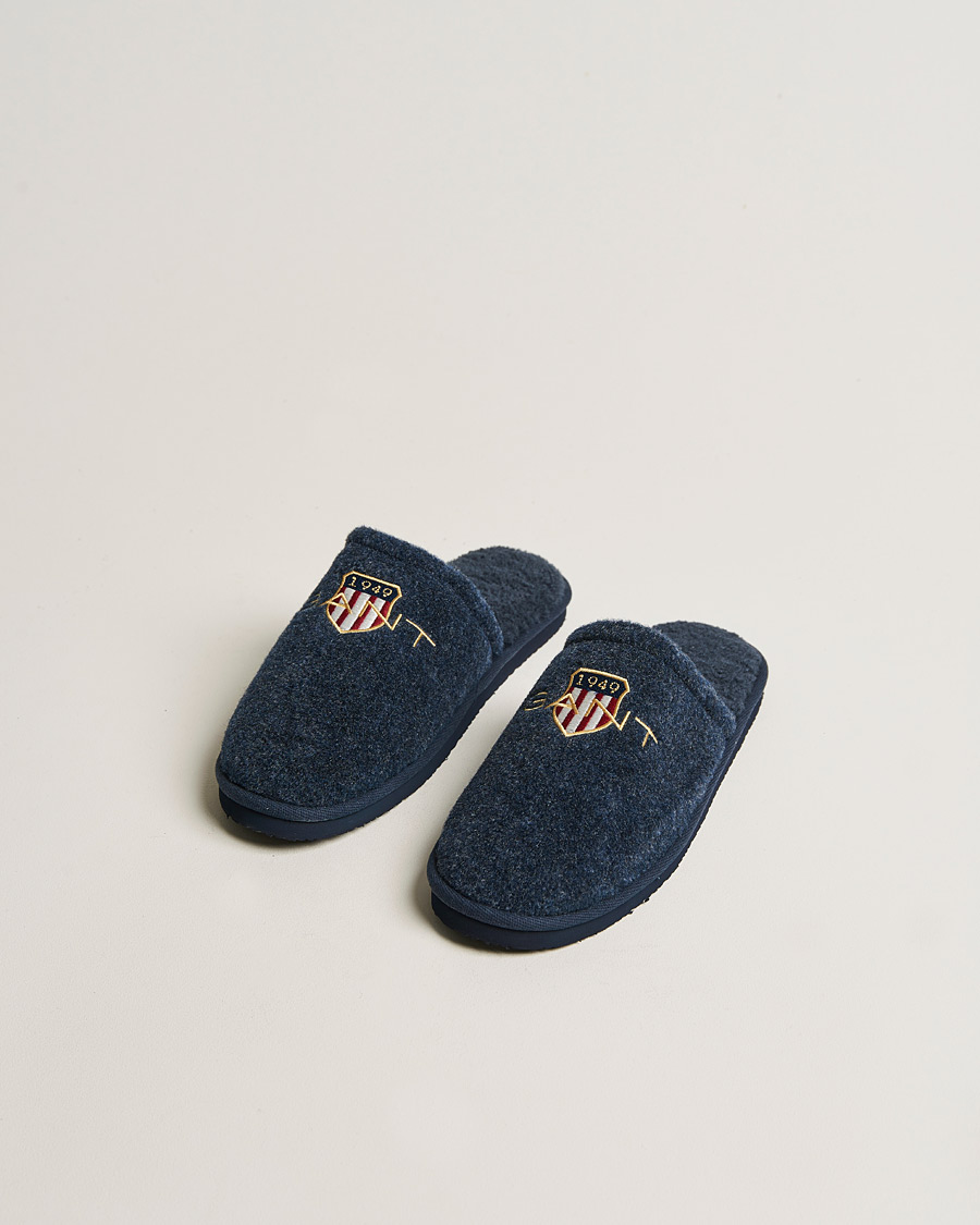 Herren | GANT Tamaware Terry Slippers Marine | GANT | Tamaware Terry Slippers Marine