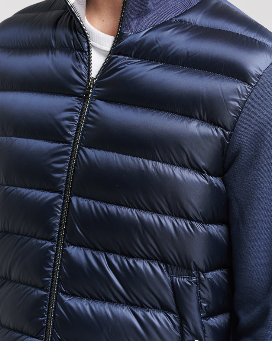 Herren | Jacken | Herno | Jersey Hybrid Jacket Navy