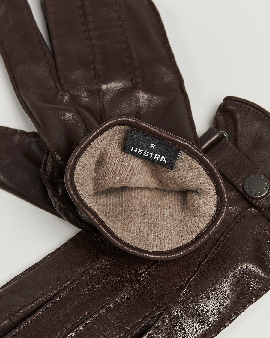 Herren | Kategorie | Hestra | Jake Wool Lined Buckle Glove Espresso