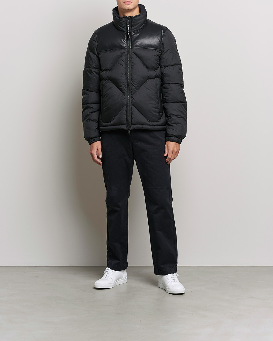 Herren | Jacken | J.Lindeberg | Lambray Puffer Jacket Black