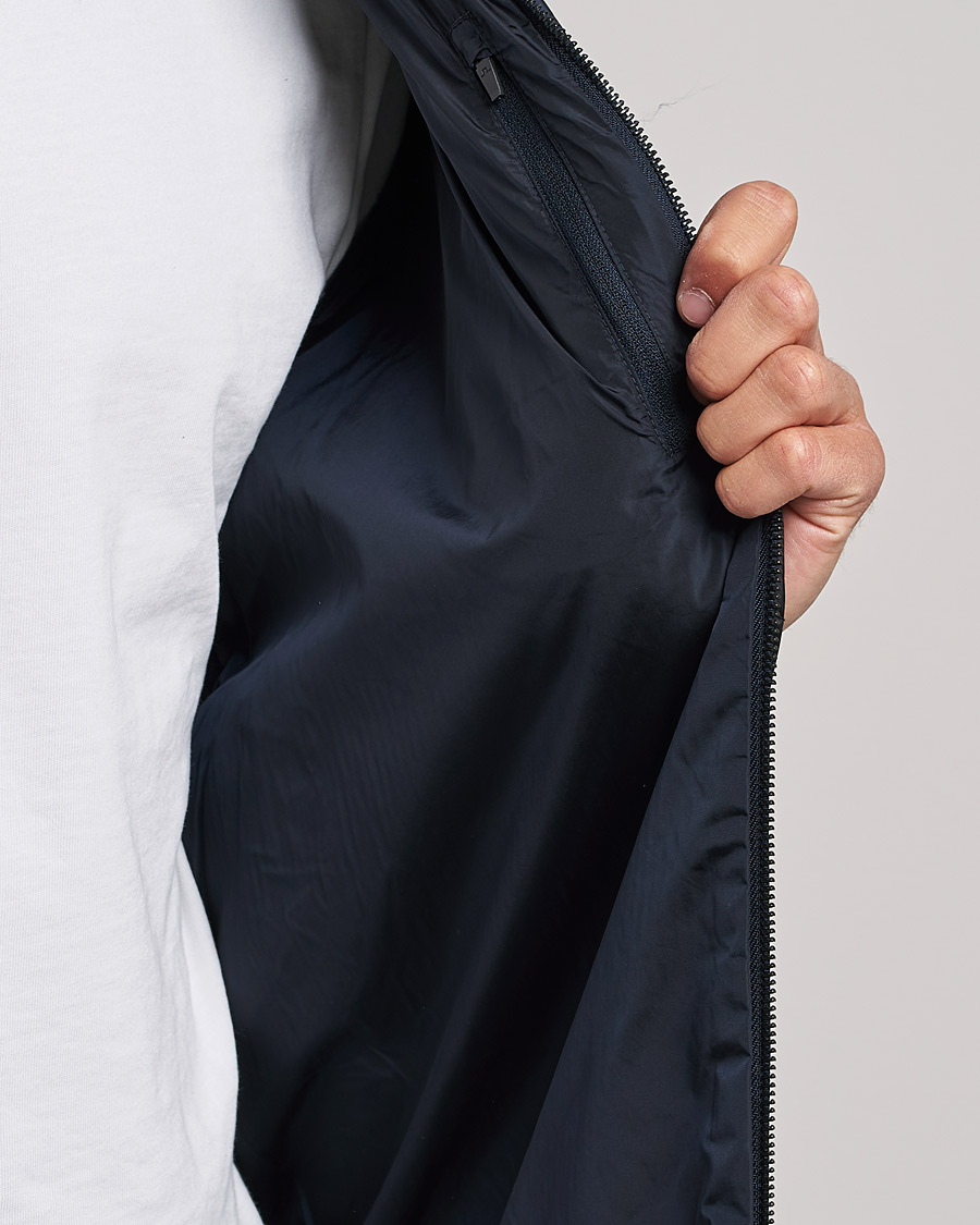 Herren | Pullover | J.Lindeberg | Beck Knitted Hybrid Jacket Navy