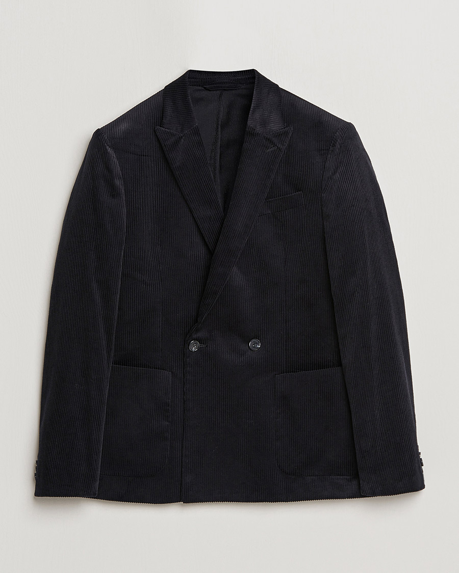 Herren | Sakkos | J.Lindeberg | Dries Corduroy Blazer Black