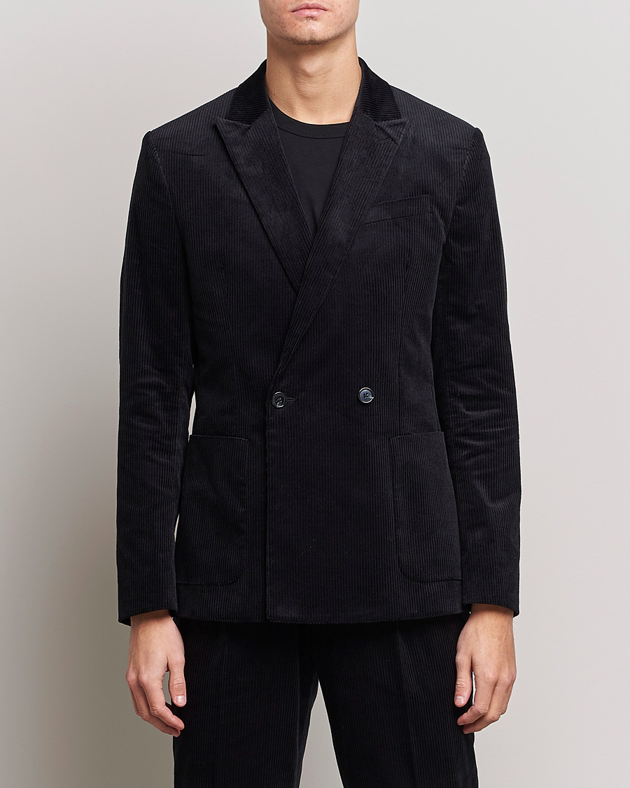 Herren | Sakkos | J.Lindeberg | Dries Corduroy Blazer Black