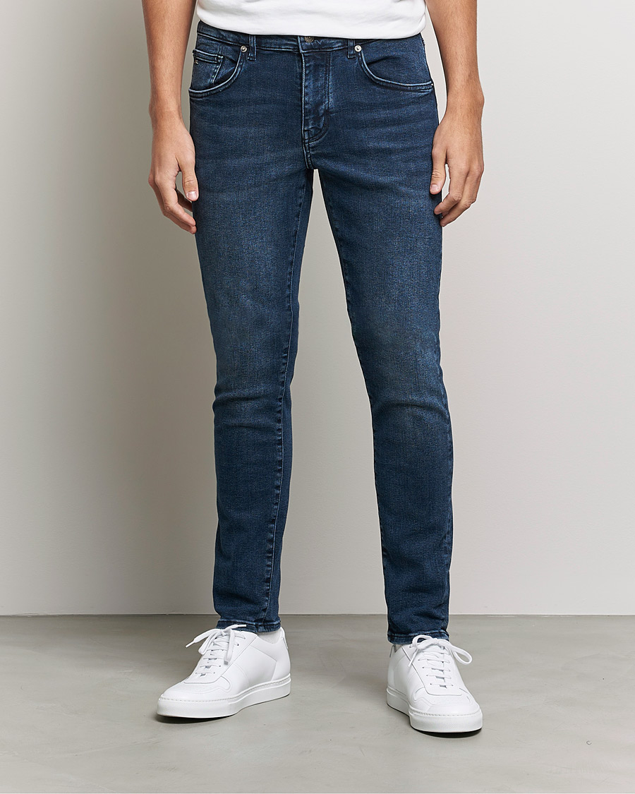 Herren | Jeans | J.Lindeberg | Jay Active Jeans Blue Black