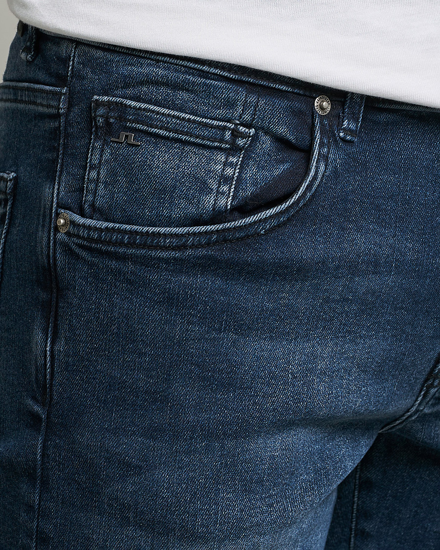 Herren | Jeans | J.Lindeberg | Jay Active Jeans Blue Black