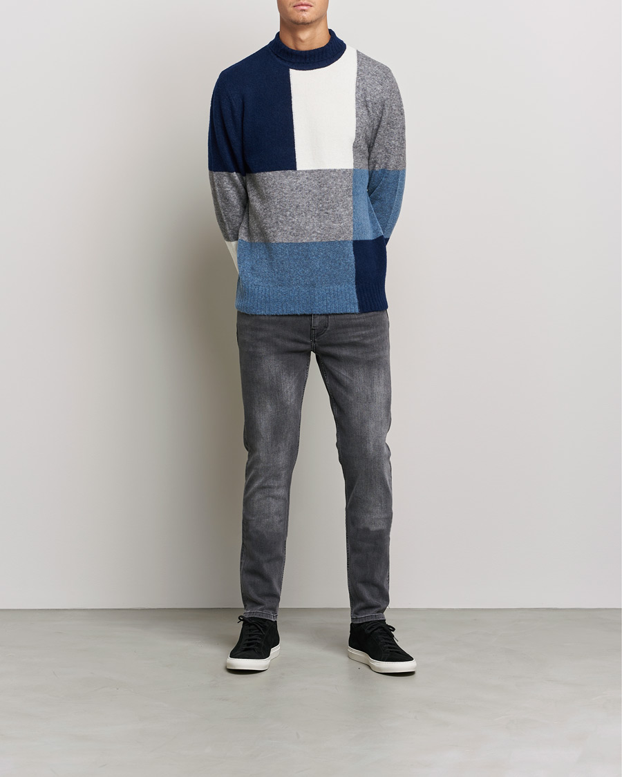 Herren | Jeans | J.Lindeberg | Jay Slate Stretched Washed Jeans Grantie