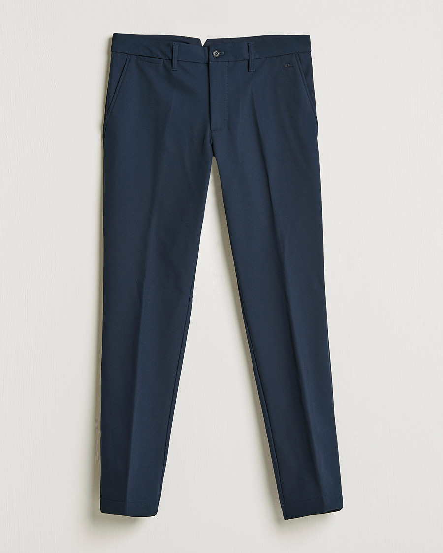 Herren | Hosen | J.Lindeberg | Ellot Bonded Fleece Pants Navy