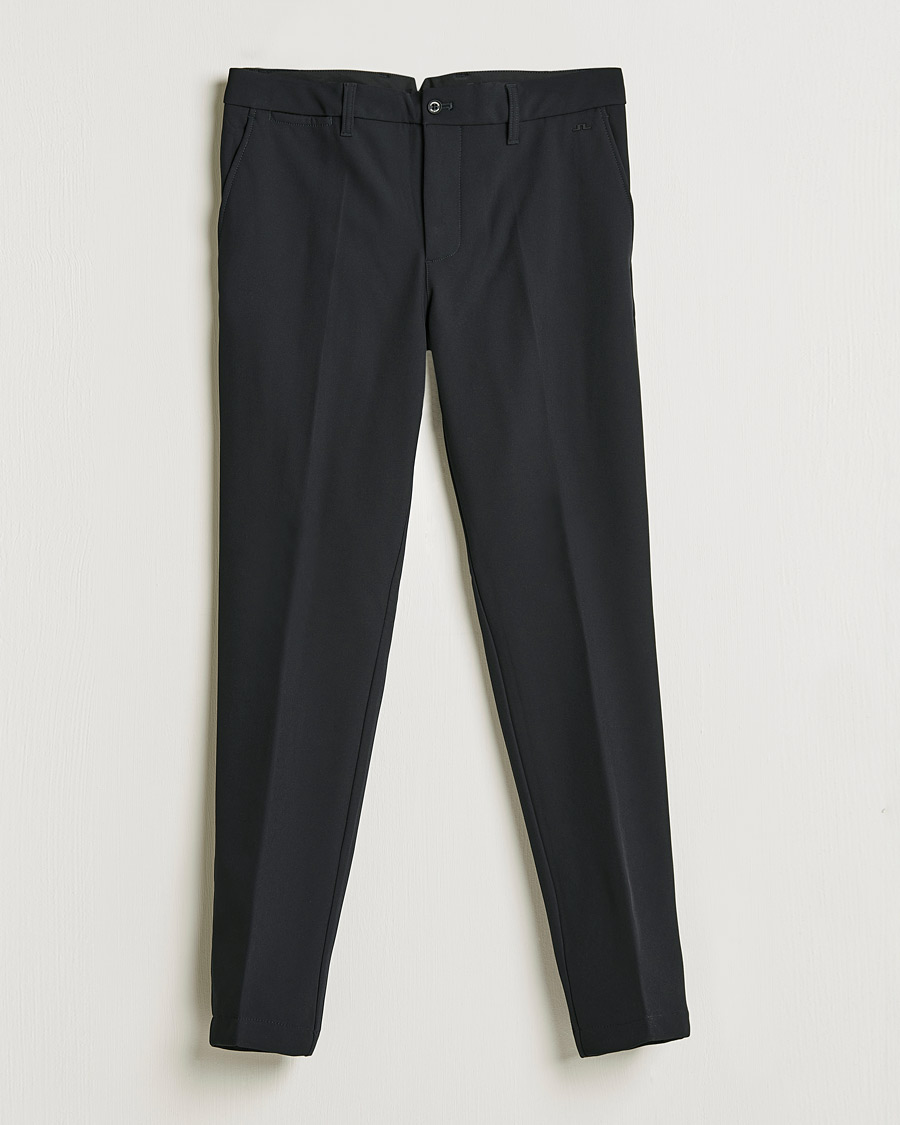 Herren | Hosen | J.Lindeberg | Ellot Bonded Fleece Pants Black