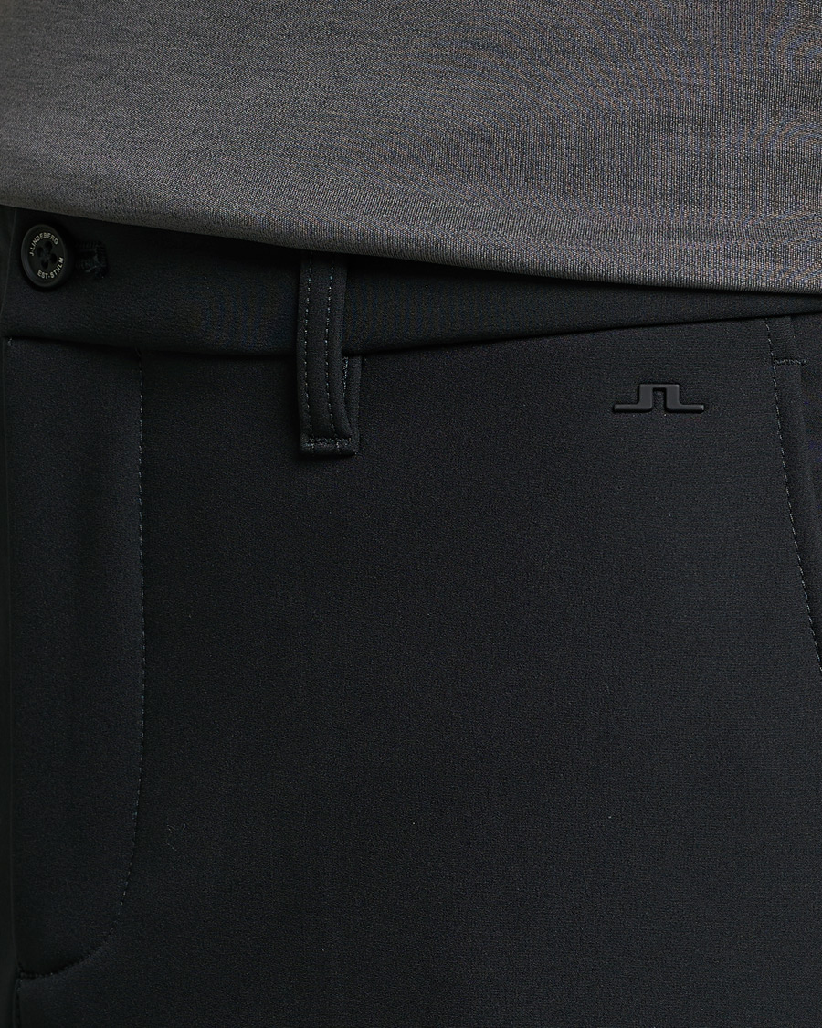 Herren | Hosen | J.Lindeberg | Ellot Bonded Fleece Pants Black