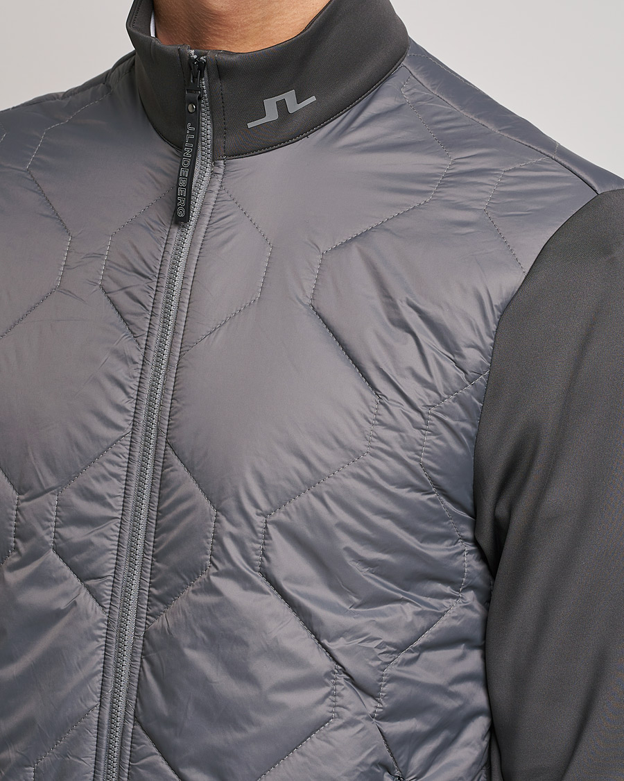 Herren | Jacken | J.Lindeberg | Quilted Hybrid Jacket Gargoyle