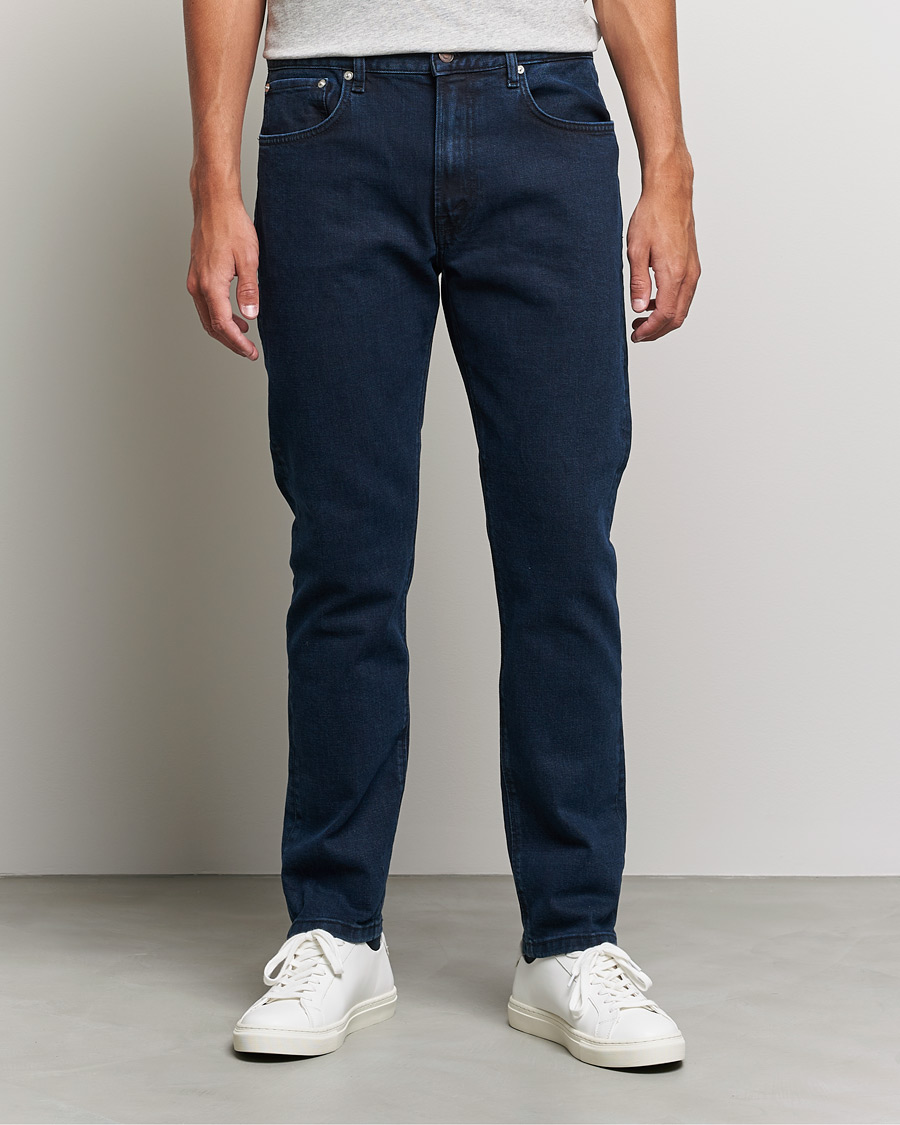 Herren | Jeans | Jeanerica | TM005 Tapered Jeans Blue Black