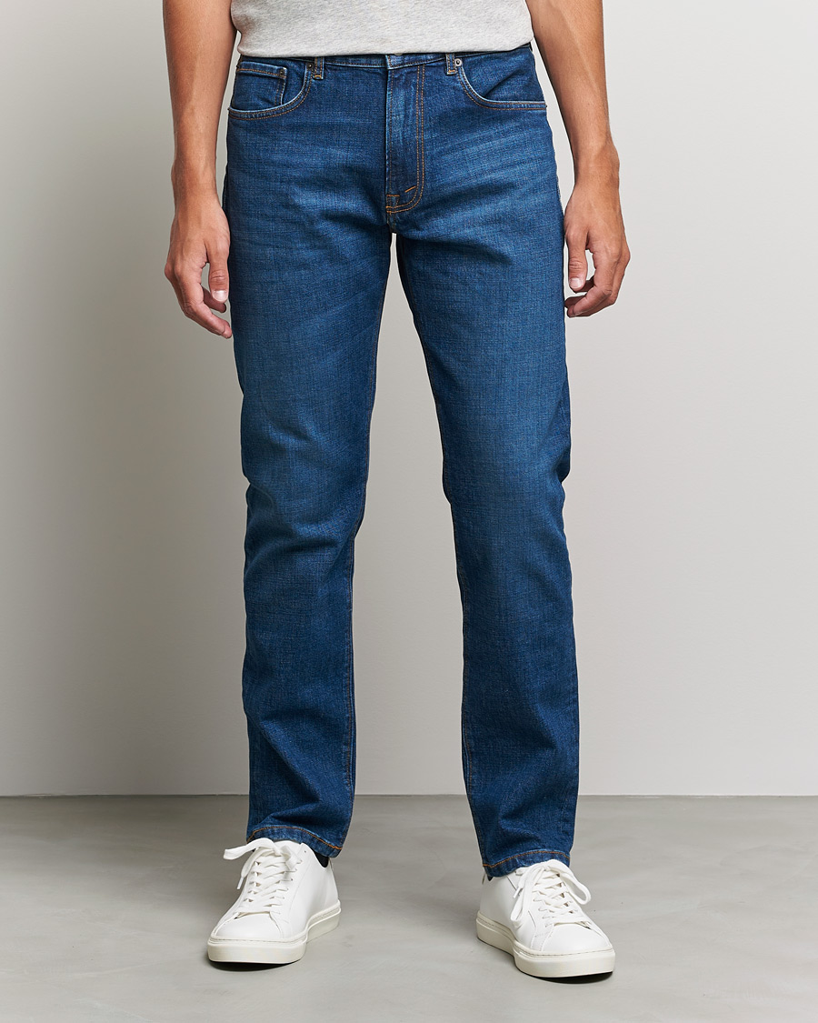 Herren | Blaue jeans | Jeanerica | TM005 Tapered Jeans Dark Vintage 08