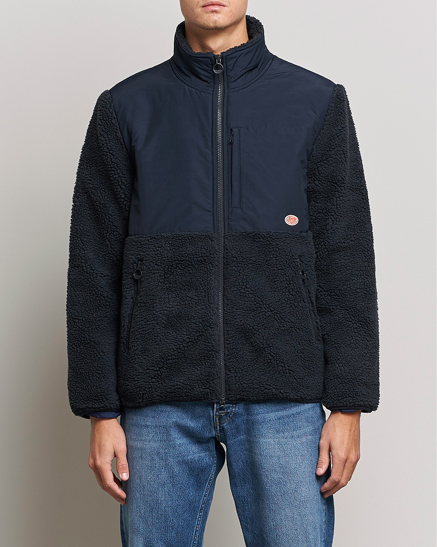 Herren | Pullover | Armor-lux | Sherpa Fleece Jacket Navy