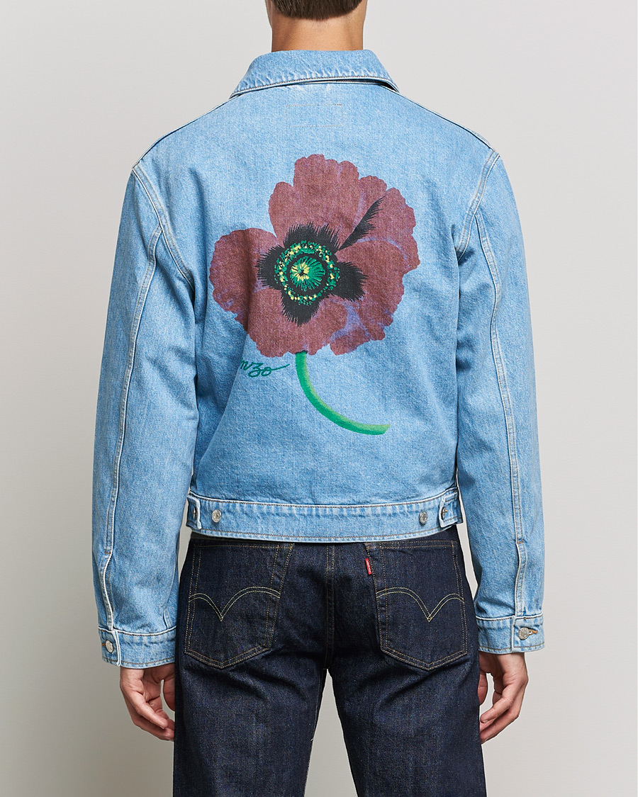 Herren | Jacken | KENZO | Trucker Denim Jacket Sky Blue