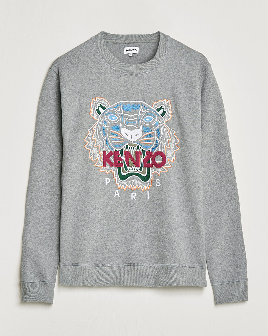 Herren | Pullover | KENZO | Icon Tiger Sweatshirt Grey