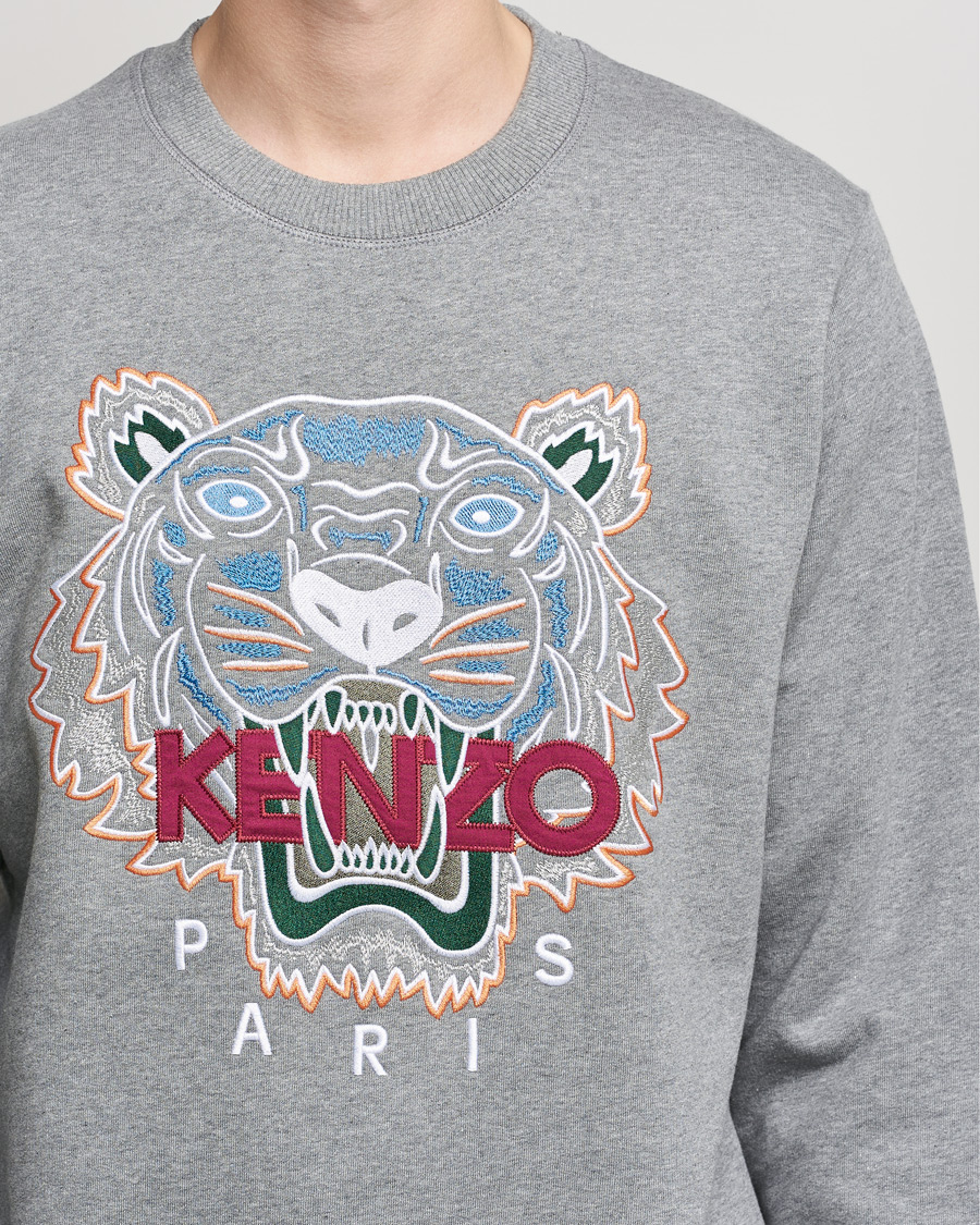 Herren | Pullover | KENZO | Icon Tiger Sweatshirt Grey