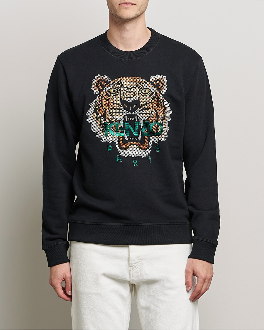 Herren | Pullover | KENZO | Original Tiger Sweatshirt Black