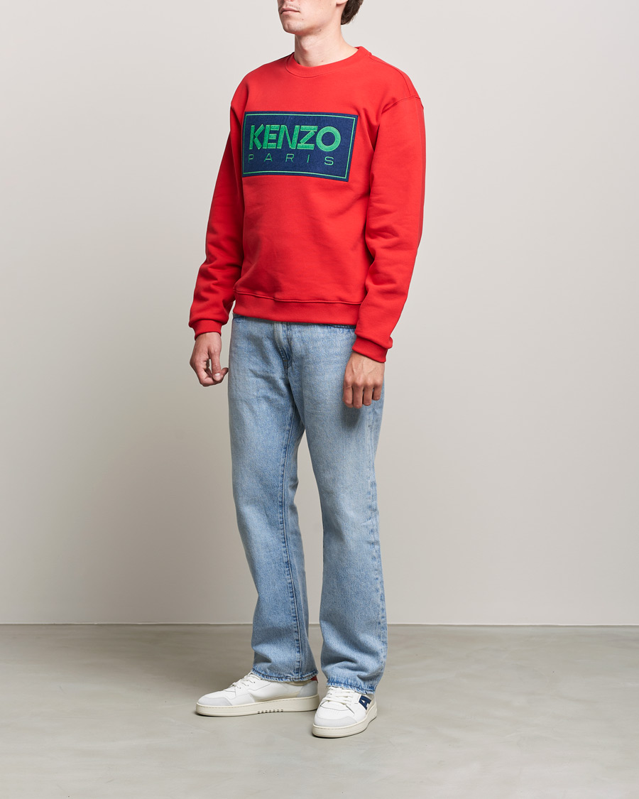 Herren | Pullover | KENZO | Paris Classic Crew Neck Sweatshirt Medium Red