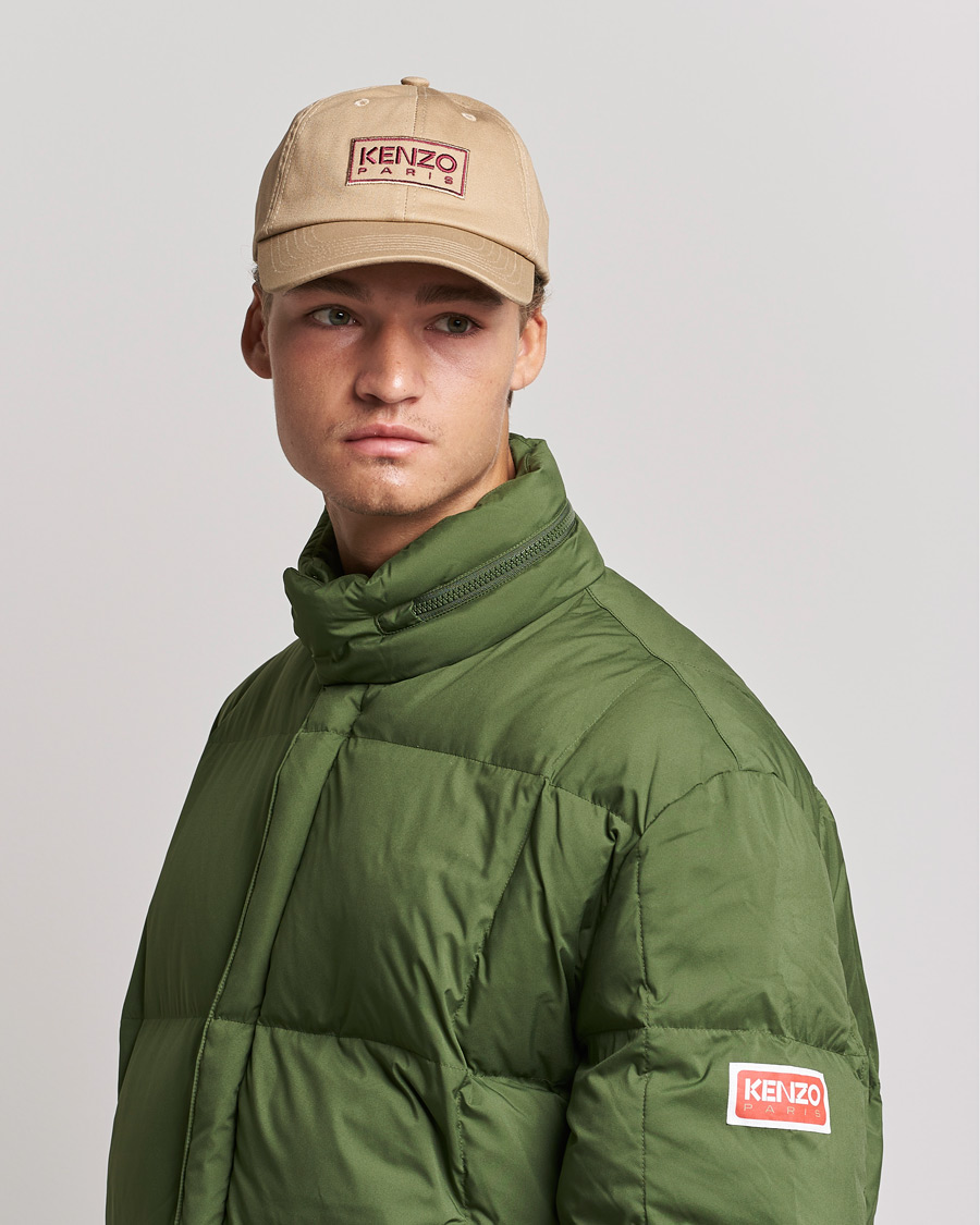 Herren | KENZO Logo Cap Beige | KENZO | Logo Cap Beige