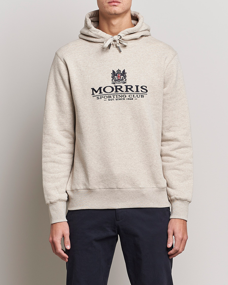 Herren | Pullover | Morris | Trevor Logo Hoodie Khaki