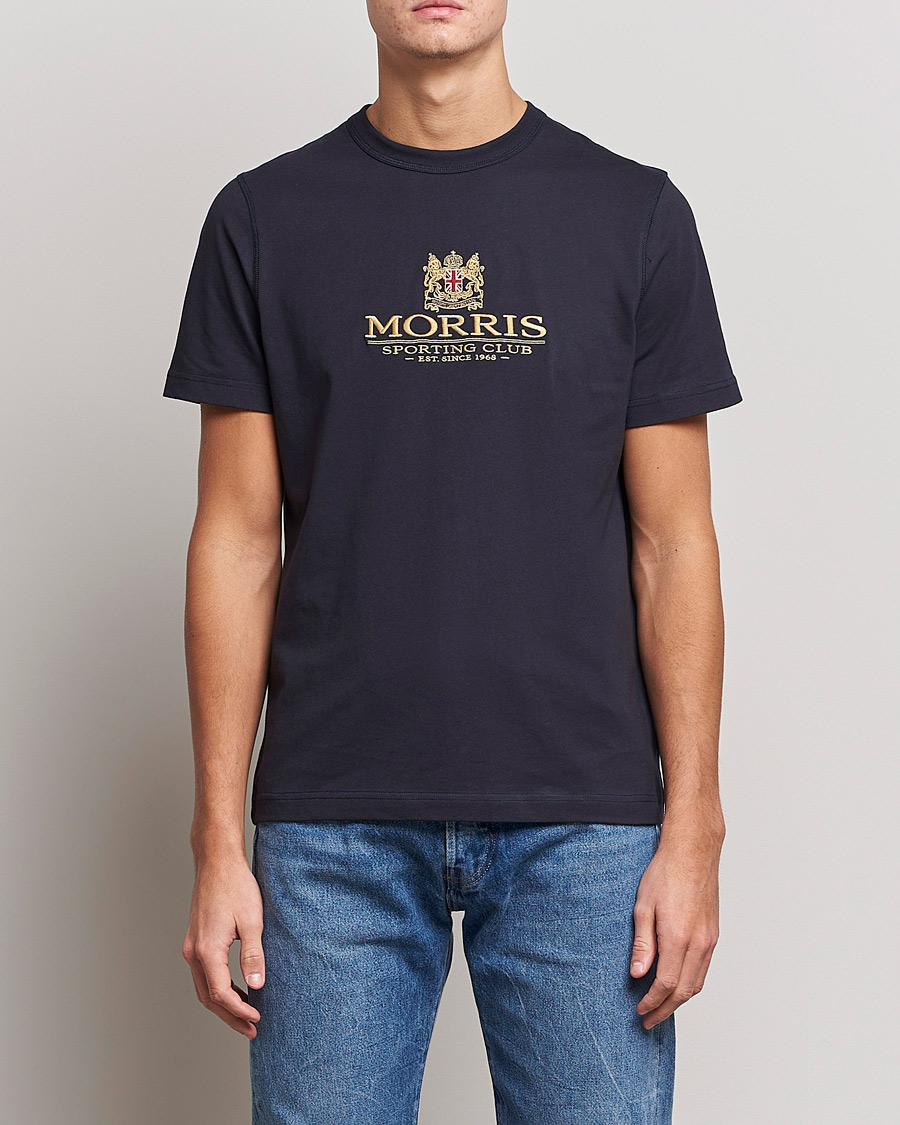 Herren | T-Shirts | Morris | Trevor Logo T-shirt Blue