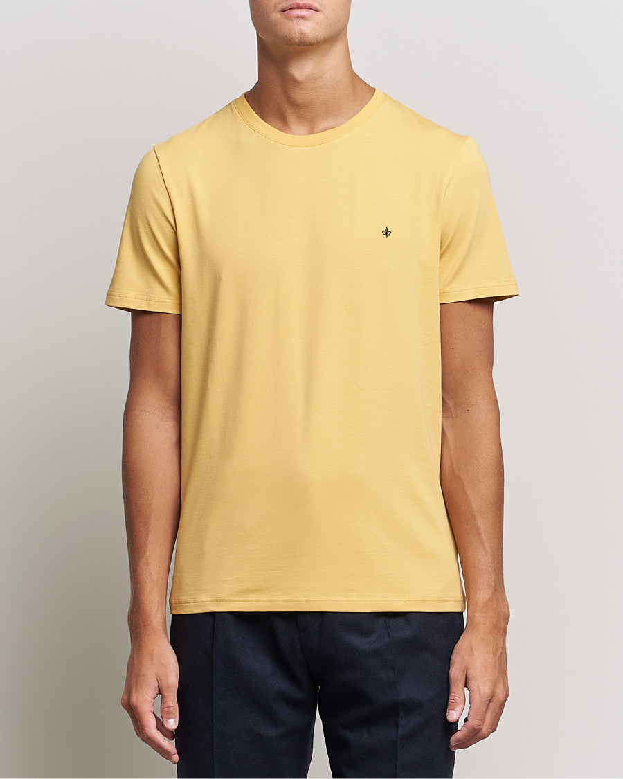 Herren | T-Shirts | Morris | James Crew Neck T-shirt Yellow