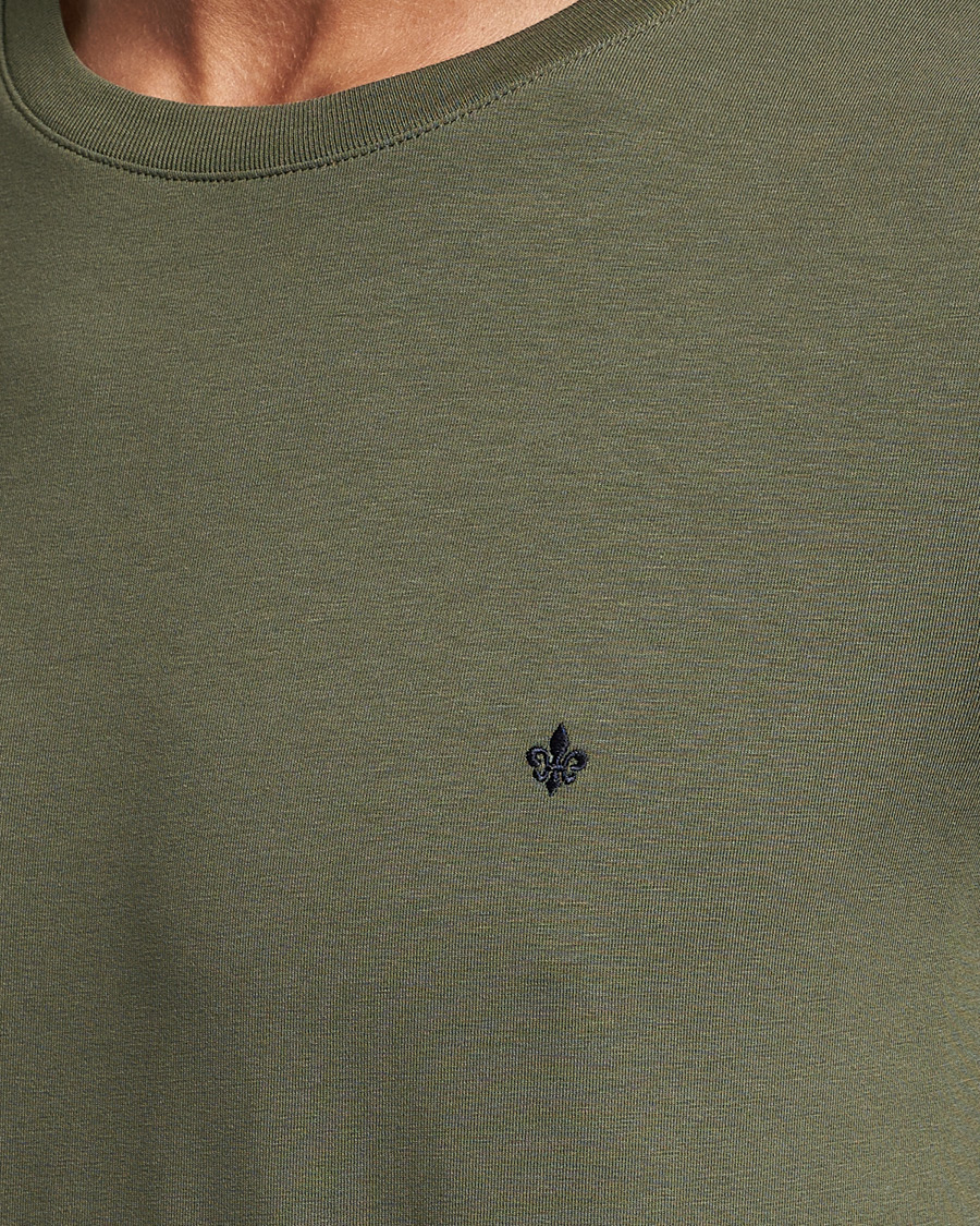 Herren | T-Shirts | Morris | James Crew Neck T-shirt Olive