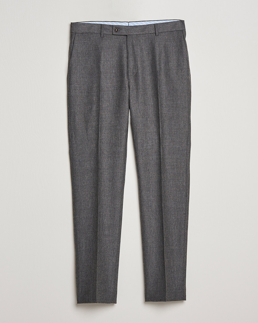 Herren | Hosen | Morris | Bobby Flannel Trousers Grey