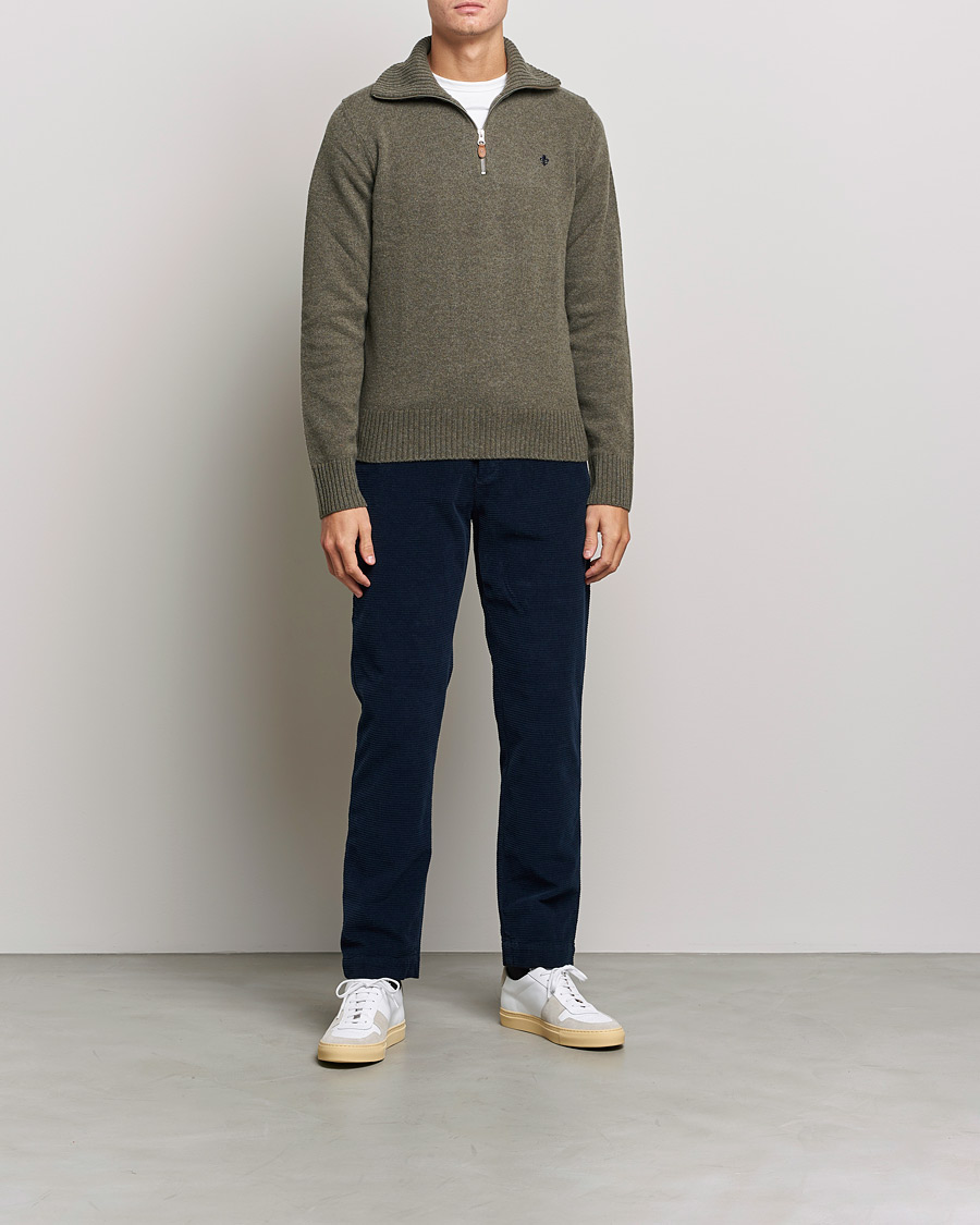 Herren | Hosen | Morris | Criss Cuts Corduroy Slacks Blue