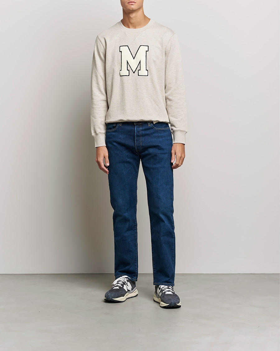 Herren | Pullover | Morris | Leoni Logo Sweatshirt Khaki