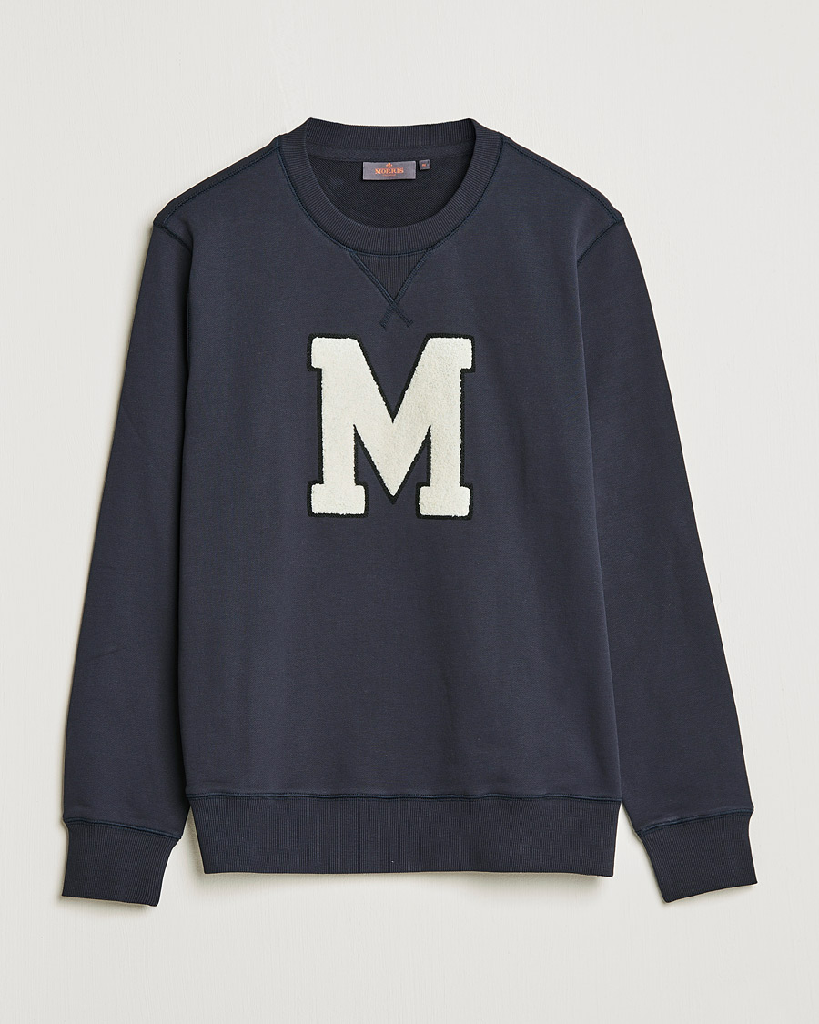 Herren | Pullover | Morris | Leoni Logo Sweatshirt Old Blue