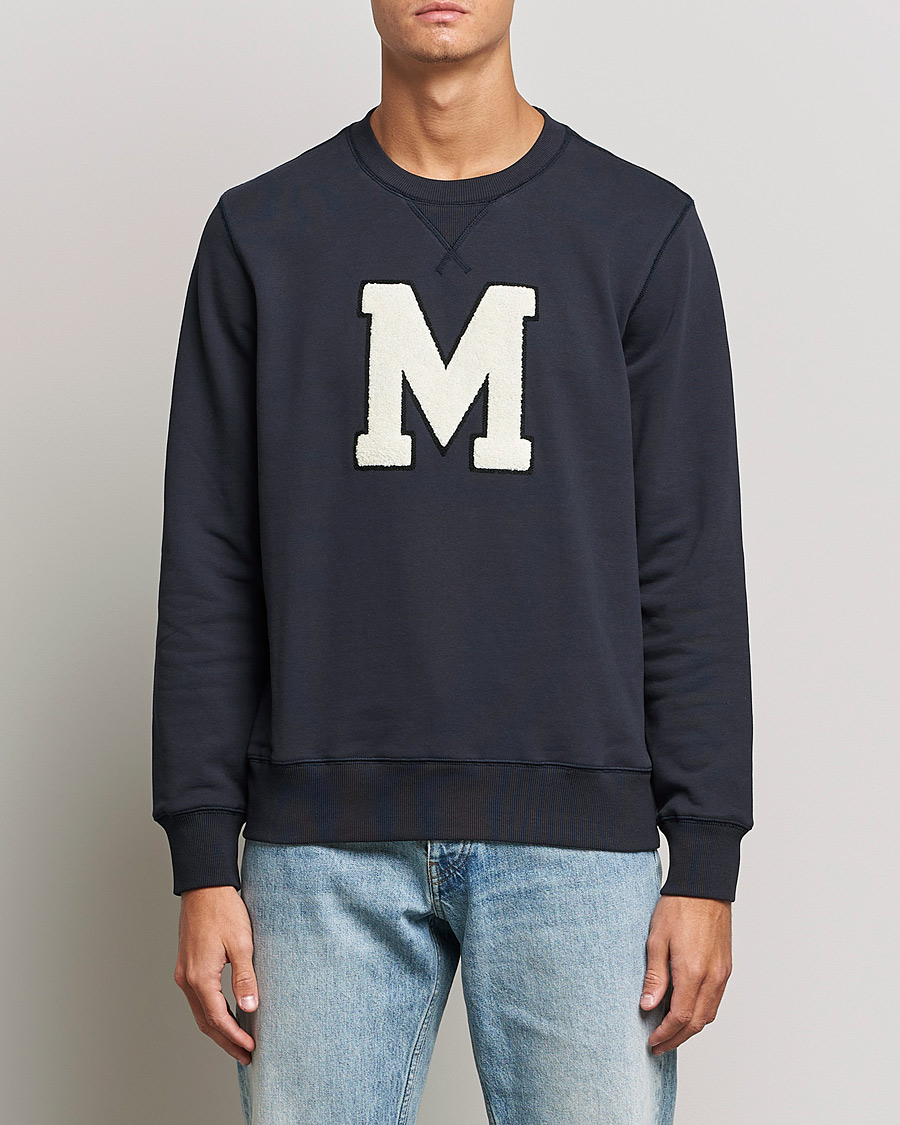 Herren | Pullover | Morris | Leoni Logo Sweatshirt Old Blue