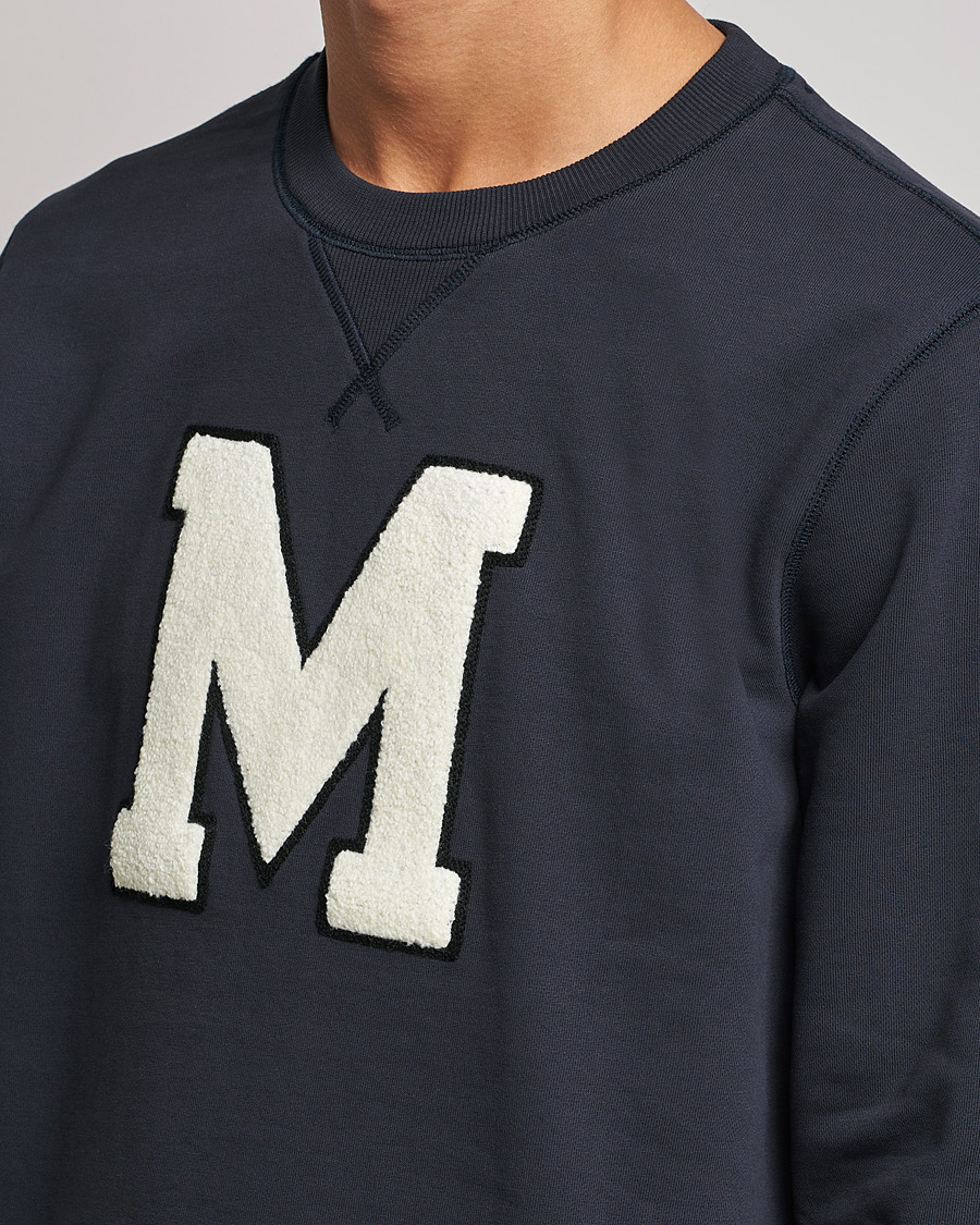 Herren | Pullover | Morris | Leoni Logo Sweatshirt Old Blue