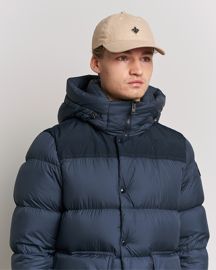 Herren | Morris Archie Flannel Felt Cap Khaki | Morris | Archie Flannel Felt Cap Khaki