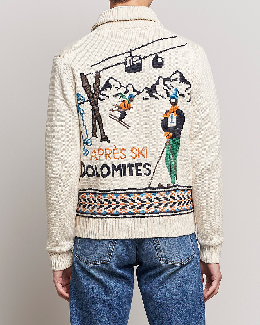 Herren | Pullover | Morris | Clyde Full Zip Cardigan Off White