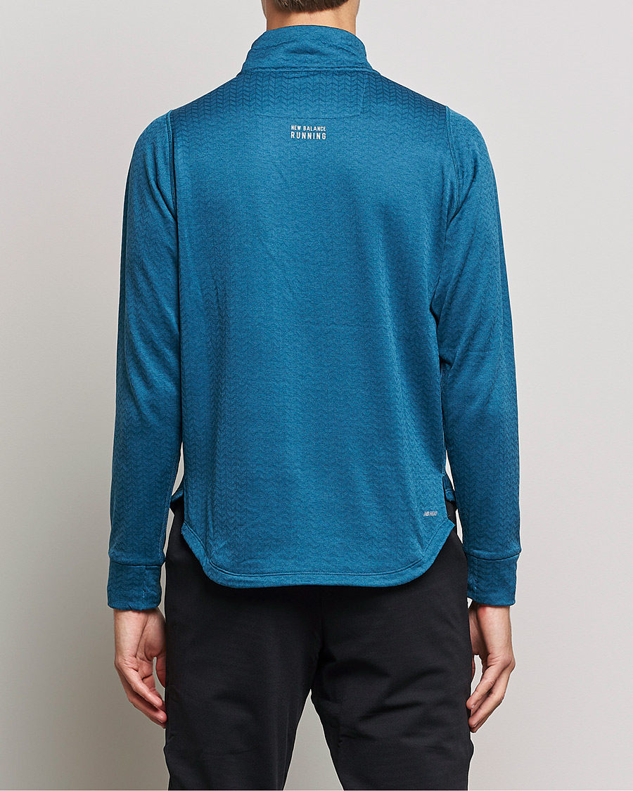 Herren | Pullover | New Balance Running | Heat Grid Half Zip Dark Moonstone