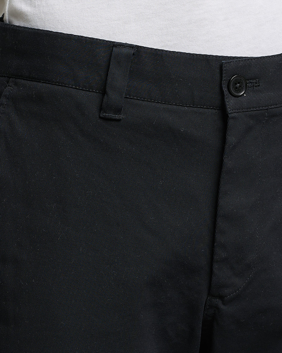 Herren | Hosen | NN07 | Alex Straight Fit Cotton Chinos Black